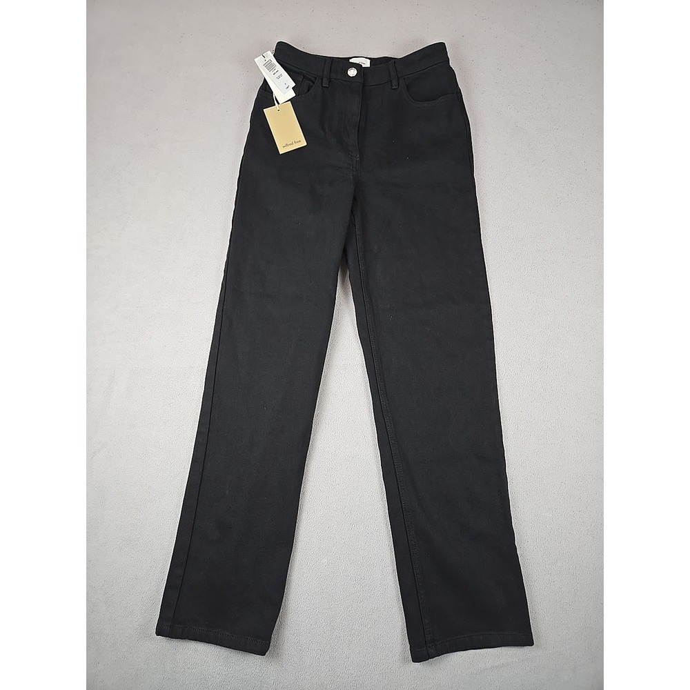 Aritiza Wilfred Free Women's‎ "Melina" Black Denim Jeans Size 2 NWT